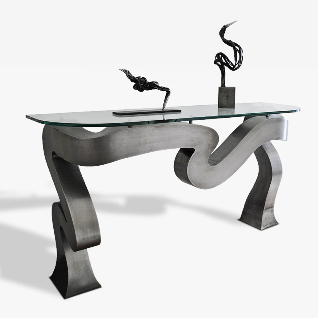 Console Ligne de l'artiste Charlie Boquet