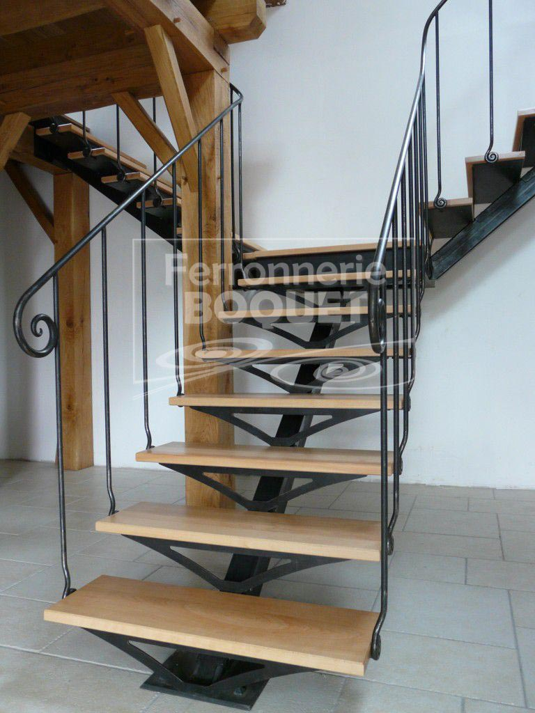 ESCALIERS FERRONNERIE BOQUET