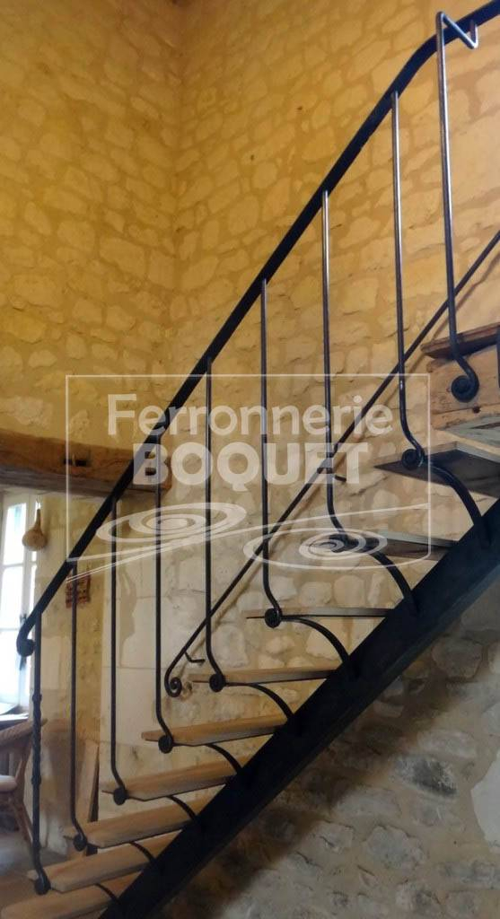 ESCALIERS FERRONNERIE BOQUET