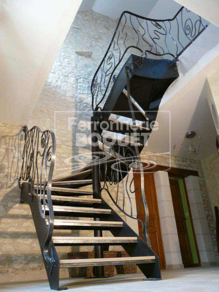 ESCALIERS FERRONNERIE BOQUET