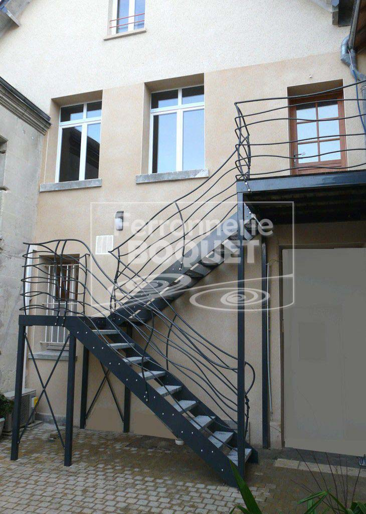 ESCALIERS FERRONNERIE BOQUET