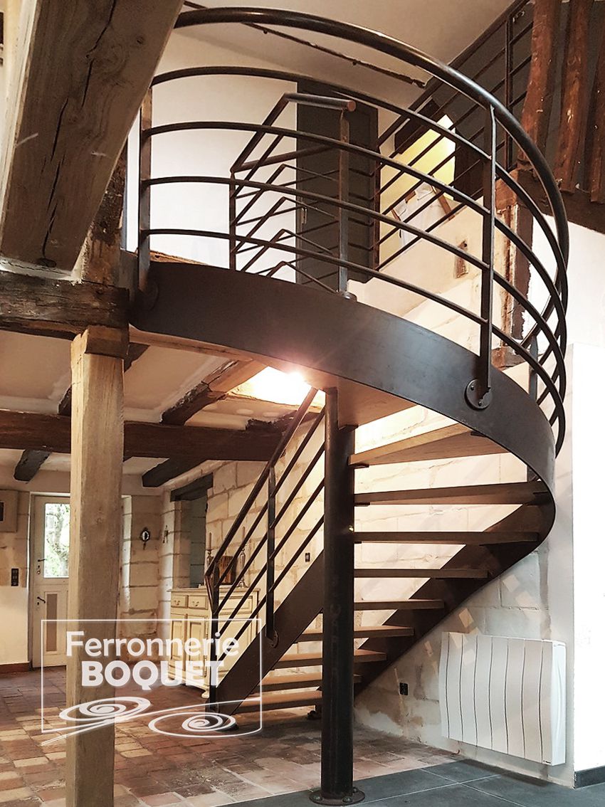 ESCALIERS FERRONNERIE BOQUET