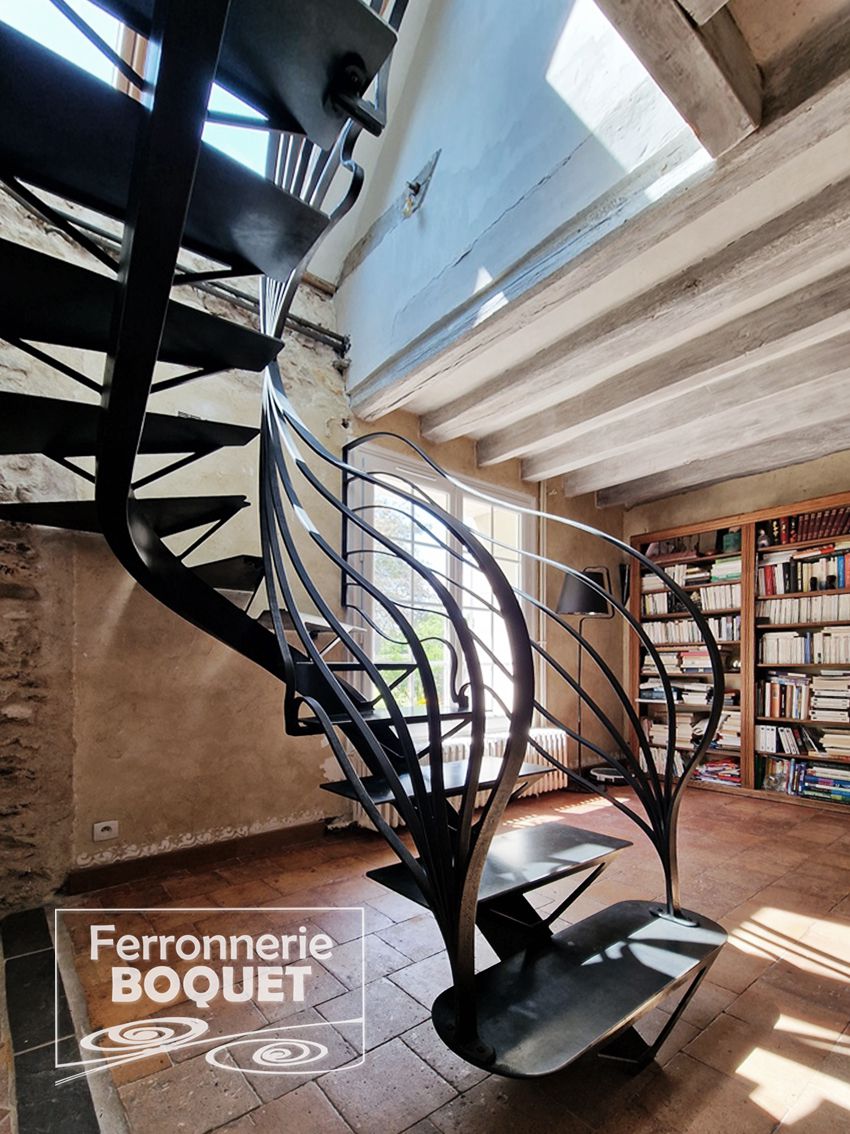 ESCALIERS FERRONNERIE BOQUET