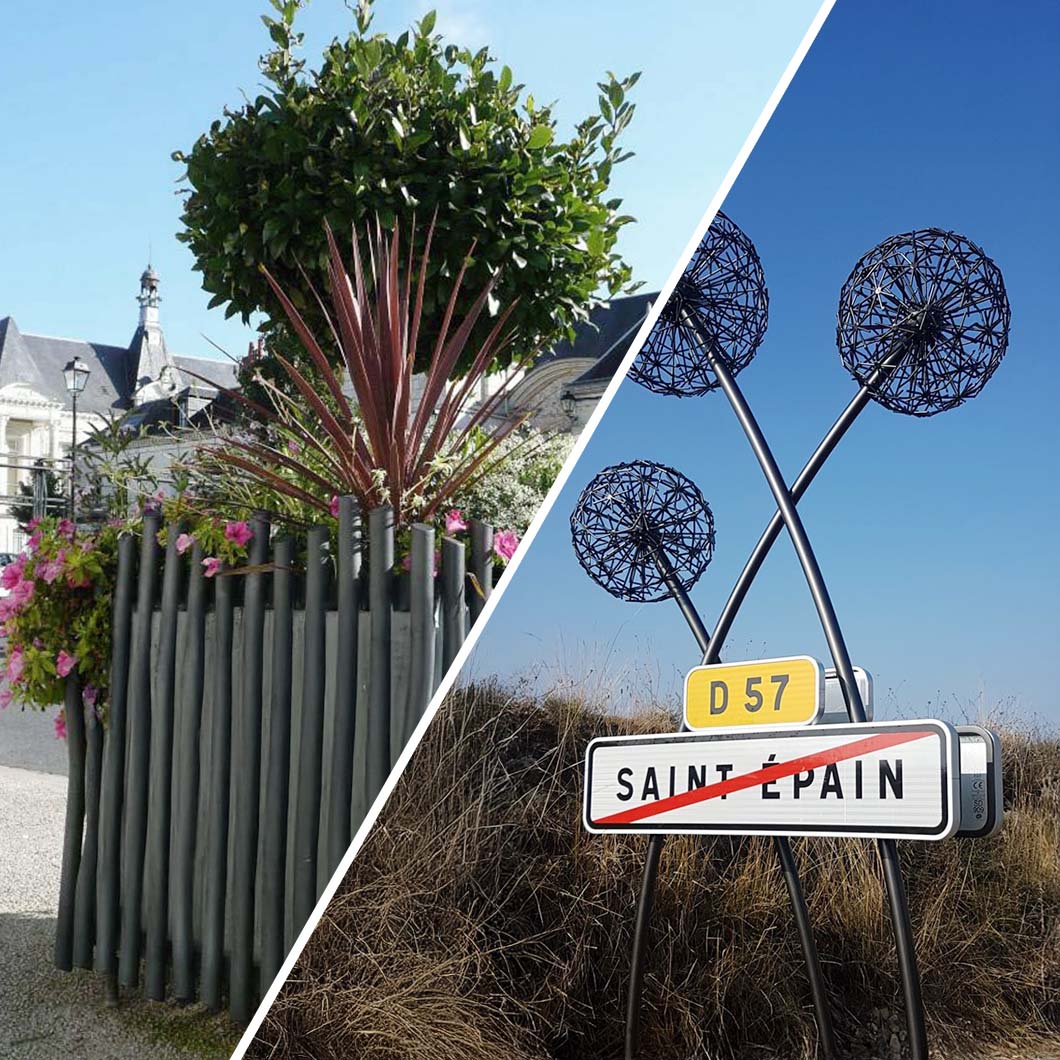 Ferronnerie Boquet Mobilier urbain Sainte Maure de Touraine