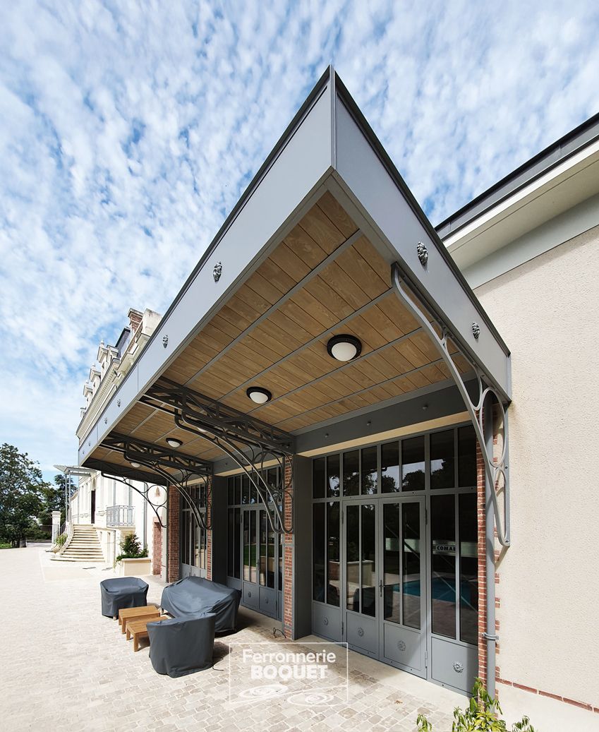 PERGOLAS MARQUISES FERRONNERIE BOQUET